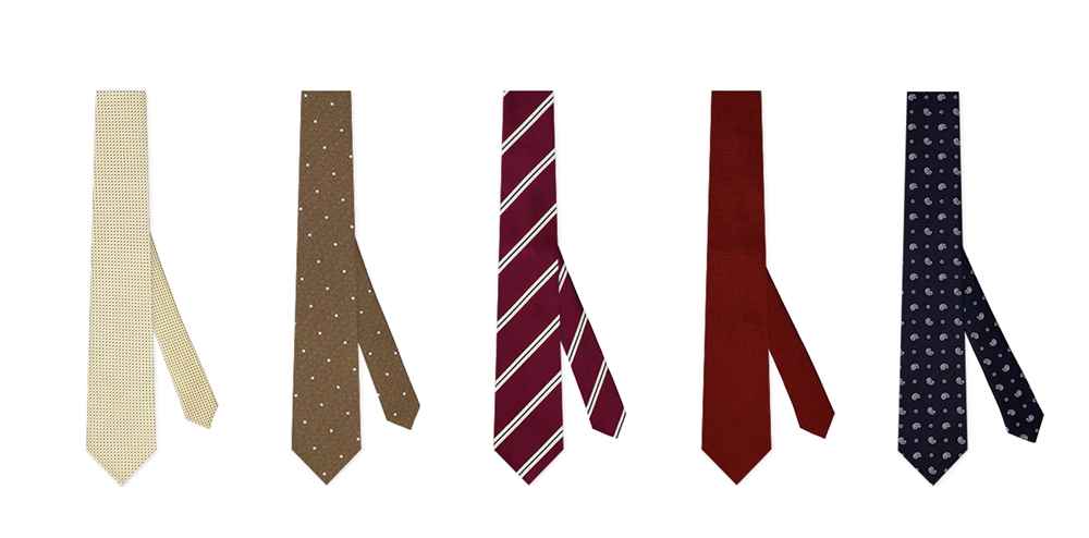 ネクタイの柄も重要！おすすめの柄と与える印象
