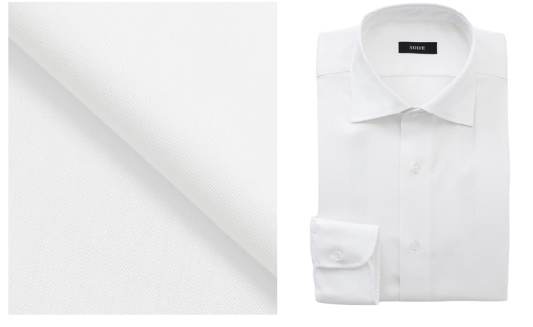 綿100%のノンアイロンシャツ